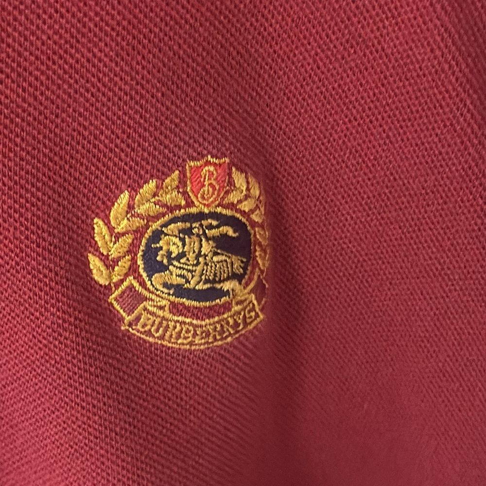 Burberry long sleeved polo shirt - Picture 3 of 7